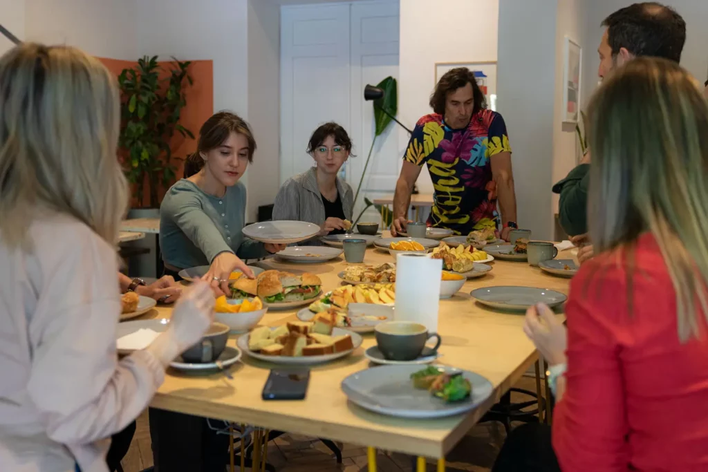 krakow-coworking-shared-lunch